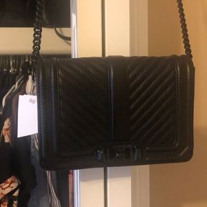 Black Rebecca Minkoff Chain Crossbody